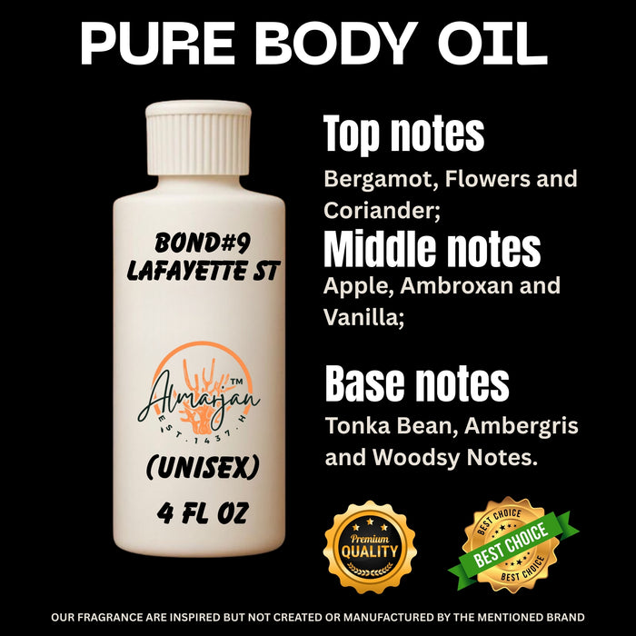 Bond No. 9 Lafayette Street Type Body Oil