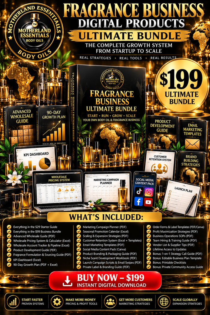 Fragrance Business Ultimate Bundle
