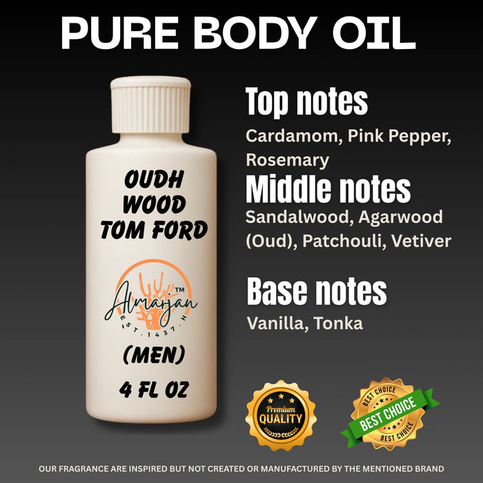 Oudh Wood Tom Ford type Body Oil