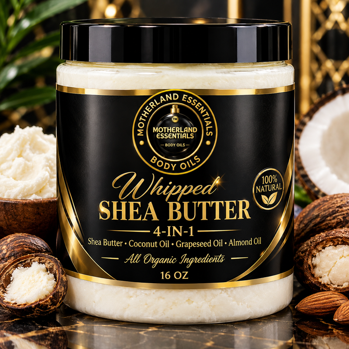 Plain whipped Shea butter refined white